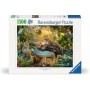 PUZZLE 1500 PEZZI ravensburger LEOPARDI NELLA GIUNGLA originale CM 80 X 60 Ravensburger - 1
