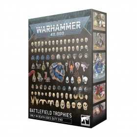 TROFEI DEL CAMPO DI BATTAGLIA battlefield trophies WARHAMMER 40K età 12+