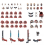 BLOOD ANGELS set di miniature UPGRADES AND TRANSFERS citadel WARHAMMER 40K età 12+ Games Workshop - 1