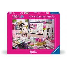PUZZLE 1000 PEZZI ravensburger BARBIE originale ARTISTS DESK softclick