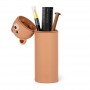 KAWAII 2 in 1 ASTUCCIO in silicone ORSO legami MARRONE con zip TOMBOLINO portapenne Legami - 4