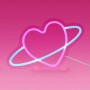 LAMPADA LED EFFETTO NEON insegna luminosa IT'S A SIGN legami CUORE san valentino Legami - 7