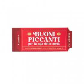 BLOCCHETTO DA 24 VOUCHER in italiano BUONI PICCANTI legami PER COPPIA san valentino Legami - 1
