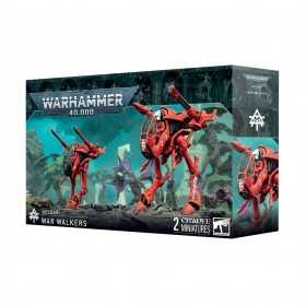 BIPEDI DA GUERRA set di 2 miniature WAR WALKERS warhammer 40k AELDARI età 12+