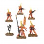 DRAGONI DI FUOCO set di 6 miniature FIRE DRAGONS warhammer 40k AELDARI età 12+ Games Workshop - 2