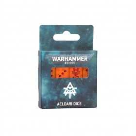 SET DI 16 DADI warhammer 40k AELDARI dice CITADEL età 12+