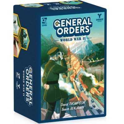 GENERAL ORDERS gioco da tavolo WORLD WAR 2 ghenos games IN ITALIANO età 14+ Ghenos Games - 1