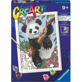 CREART kit artistico PANDA ravensburger 15 COLORI con cornice SERIE D età 9+ Ravensburger - 1
