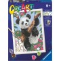 CREART kit artistico PANDA ravensburger 15 COLORI con cornice SERIE D età 9+ Ravensburger - 1
