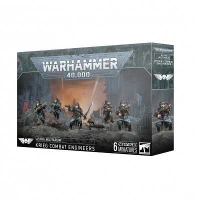 GENIERI DI KRIEG combat engineers CITADEL set di miniature WARHAMMER 40K età 12+ Games Workshop - 1