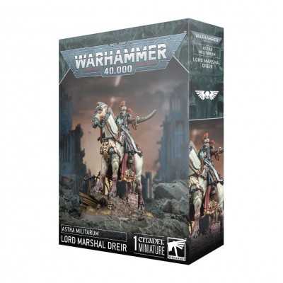 LORD MARESCIALLO DREIR marshal ASTRA MILITARUM miniatura WARHAMMER 40K età 12+ Games Workshop - 1
