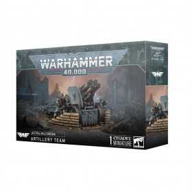 TEAM DI ARTIGLIERIA artillery ASTRA MILITARUM miniatura WARHAMMER 40K età 12+