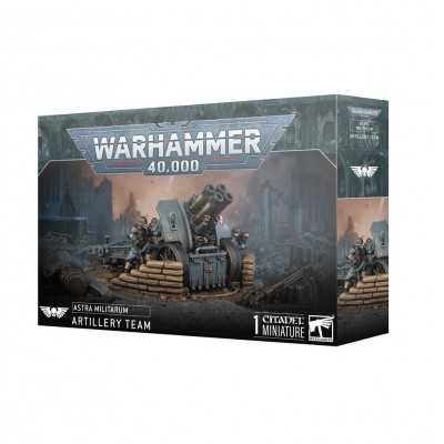 TEAM DI ARTIGLIERIA artillery ASTRA MILITARUM miniatura WARHAMMER 40K età 12+ Games Workshop - 1