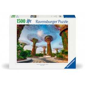 PUZZLE 1500 PEZZI ravensburger GARDEN BY THE BAY originale SINGAPORE softclick