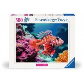PUZZLE 500 PEZZI ravensburger PESCE SCORPIONE originale 49 X 36 CM