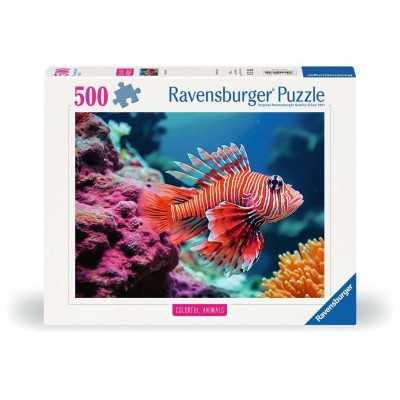 PUZZLE 500 PEZZI ravensburger PESCE SCORPIONE originale 49 X 36 CM Ravensburger - 1