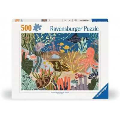 PUZZLE 500 PEZZI ravensburger OCEAN WHIMSY originale 49 X 36 CM Ravensburger - 1