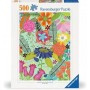 PUZZLE 500 PEZZI ravensburger FLOWER JUNGLE originale 49 X 36 CM verticale Ravensburger - 1