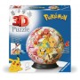 POKEMON palla 3D PUZZLE senza colla RAVENSBURGER modellino 73 PEZZI età 6+ Ravensburger - 1