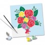 BOUQUET DI ROSE quadrato CREART kit artistico PENNELLO 2 IN 1 ravensburger 20 X 20 CM Ravensburger - 2