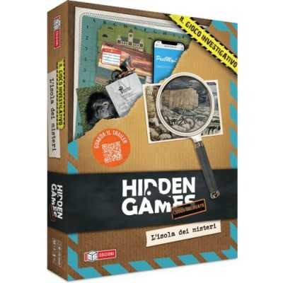 L'ISOLA DEI MISTERI gioco investigativo HIDDEN GAMES ms edizioni IN ITALIANO età 14+ MS Edizioni - 1