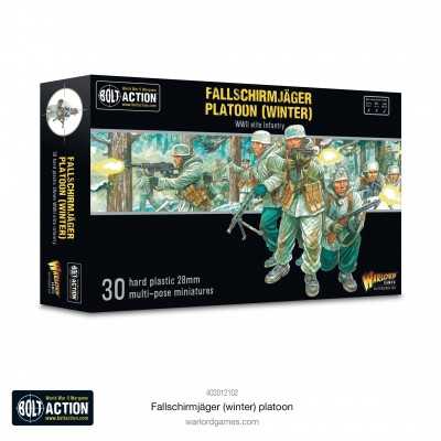FALLSCHIRMJAGER winter platoon BOLT ACTION warlord games IN PLASTICA età 14+ Warlord Games - 1