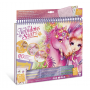 ALBUM creative sketchbook NEBULOUS STARS kit artistico CAVALLI FANTASTICI set creativo LILYAZ & VIVIAZ età 7+ NEBULOUS STARS - 1