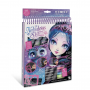 ALBUM DA DISEGNO creative sketchbook NEBULOUS STARS kit artistico PAGINE NERE set creativo ECLIPSIA età 7+ NEBULOUS STARS - 1