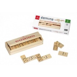 DOMINO gioco in legno DAL NEGRO dalnegro 28 PEDINE età 6+ DA 1 A 4 GIOCATORI classico