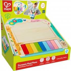 DYNAMIC PIXEL PIANO pianoforte interattivo HAPE baby einstein E0635 età 2+ Hape - 1