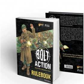BOLT ACTION manuale RULEBOOK terza edizione 3RD EDITION IN INGLESE età 14+ Warlord Games - 1
