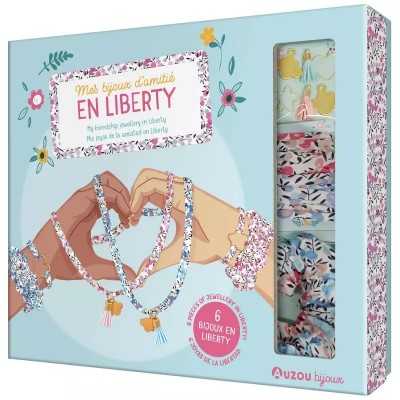 COFANETTO CREATIVO kit artistico GIOIELLI DELL'AMICIZIA liberty AUZOU età 6+ auzou - 2