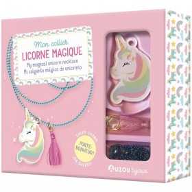 SET CREATIVO kit artistico COLLANINA UNICORNO MAGICO collier AUZOU età 6+ auzou - 1
