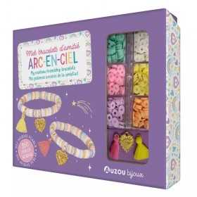 BRACCIALETTI kit artistico ARCOBALENO set creativo AUZOU età 6+ auzou - 1