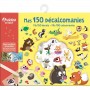 SET DI 150 DECALCOMANIE kit artistico ANIMALI creativo AUZOU età 3+ auzou - 2