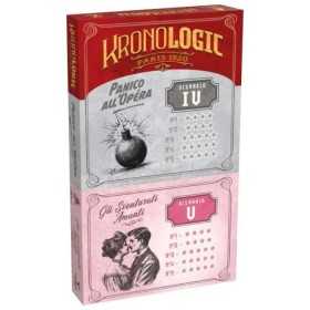 PANICO ALL'OPERA & GLI SVENTURATI AMATI espansione per KRONOLOGIC PARIS 1920 ghenos games IN ITALIANO età 10+ Ghenos Games - 1