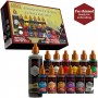 WARPAINTS AIR STARTER SET per aerografo THE ARMY PAINTER warlord games CON 12 BOCCETTI THE ARMY PAINTER - 2