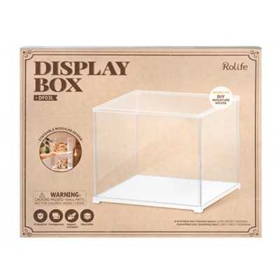 DISPLAY BOX miniature house ROLIFE trasparente ROBOTIME da esposizione DF03L teca ROBOTIME - 1