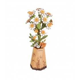 CHAMOMILE camomilla ROWOOD in legno ROBOTIME wooden bloom craft TW061 età 8+ ROBOTIME - 2