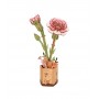 PINK CARNATION garofano ROWOOD in legno ROBOTIME wooden bloom craft TW061 età 8+ ROBOTIME - 2