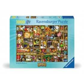 PUZZLE 1000 PEZZI ravensburger THE KITCHEN CUPBOARD originale COLIN THOMPSON softclick