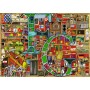 PUZZLE 1000 PEZZI ravensburger AWESOME ALPHABET originale COLIN THOMPSON softclick Ravensburger - 2