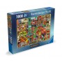 PUZZLE 1000 PEZZI ravensburger AWESOME ALPHABET originale COLIN THOMPSON softclick Ravensburger - 1