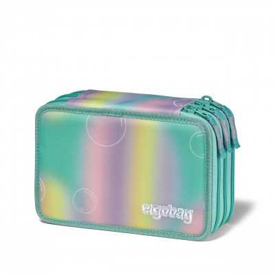 ASTUCCIO MAXI scuola 3 ZIP triplo scomparto ERGOBAG materiale riciclato MAGIC BUBBLEBEAR azzurro Ergobag - 1