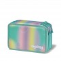 ASTUCCIO MAXI scuola 3 ZIP triplo scomparto ERGOBAG materiale riciclato MAGIC BUBBLEBEAR azzurro Ergobag - 1
