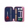 ASTUCCIO MAXI scuola 3 ZIP triplo scomparto ERGOBAG materiale riciclato MAGIC CLOUDBEAR rosa Ergobag - 3