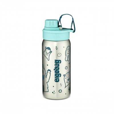 BORRACCIA stainless steel VERDE PETROLIO in acciaio inox ERGOBAG drinking bottle Ergobag - 2