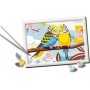 INSEPARABILI pappagalli LOVELY BUDGIES kit artistico 15 COLORI ravensburger CON CORNICE età 9+ Ravensburger - 2