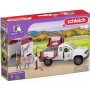 PICK UP WITH TRAILER ambulatorio veterinario mobile con rimorchio HORSE CLUB schleich 42704 età 5+ Schleich - 1