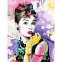 AUDREY HEPBURN kit artistico CREART ravensburger PREMIUM paint by number Ravensburger - 2